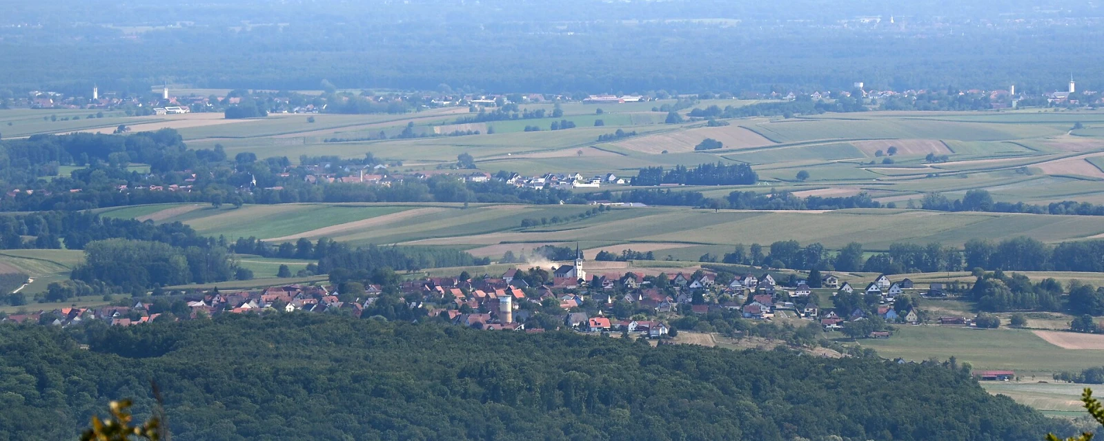 Vue de Schœnenbourg, Bas-Rhin