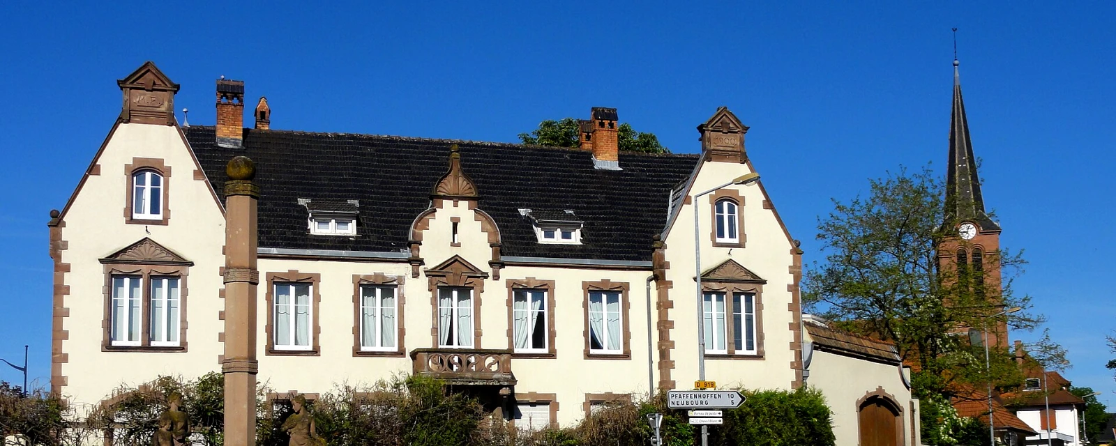 Vue de Schweighouse-sur-Moder, Bas-Rhin