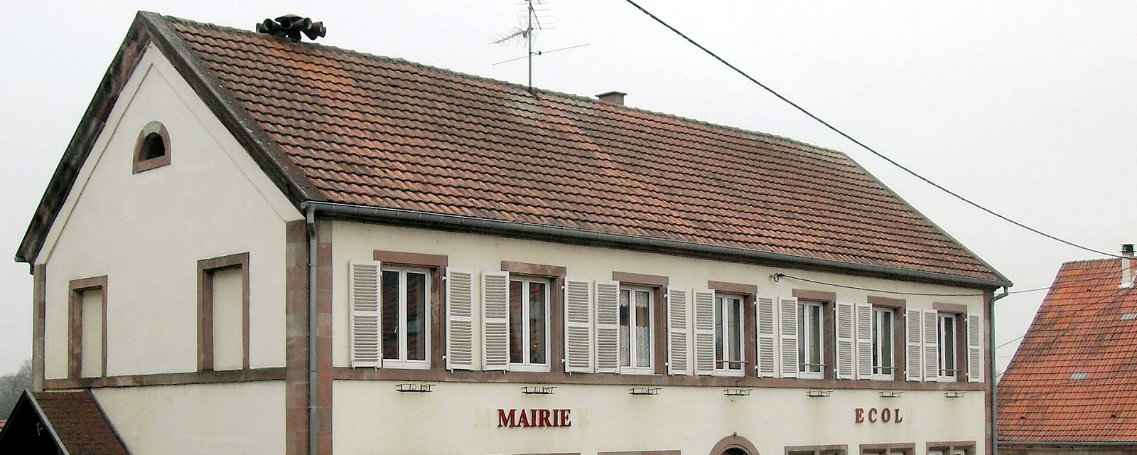Vue de Siewiller, Bas-Rhin