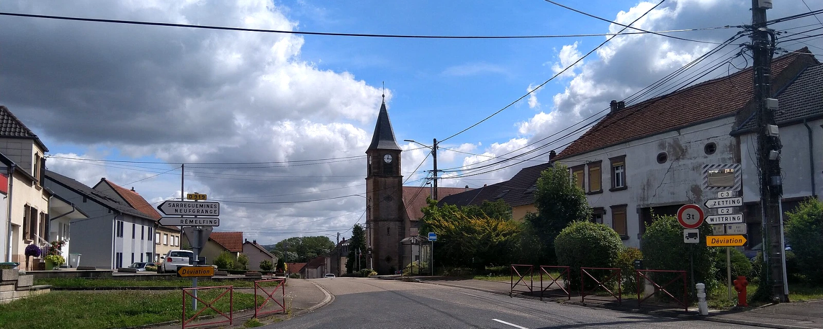 Vue de Siltzheim, Bas-Rhin