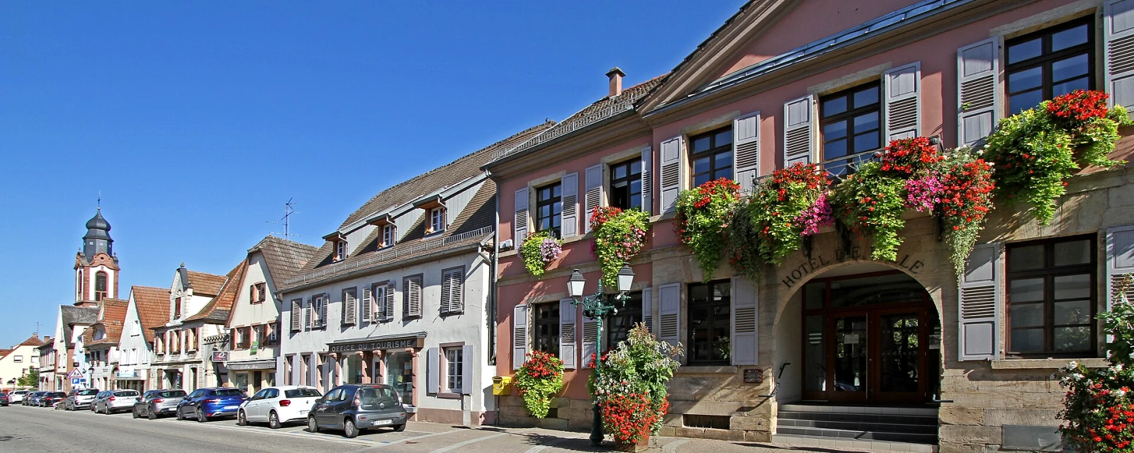 Vue de Soultz-sous-Forêts, Bas-Rhin