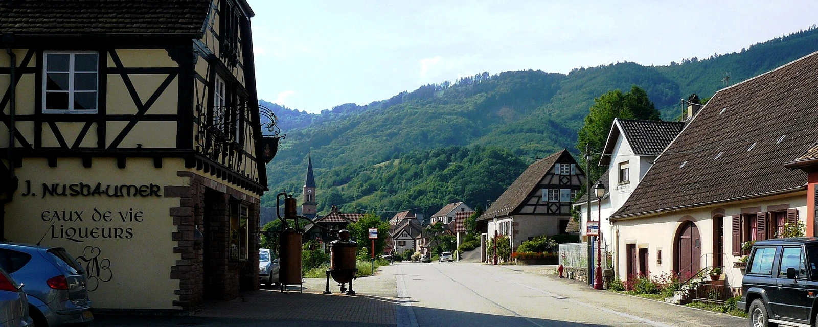 Vue de Steige, Bas-Rhin