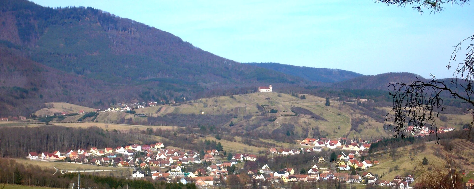Vue de Thanvillé, Bas-Rhin