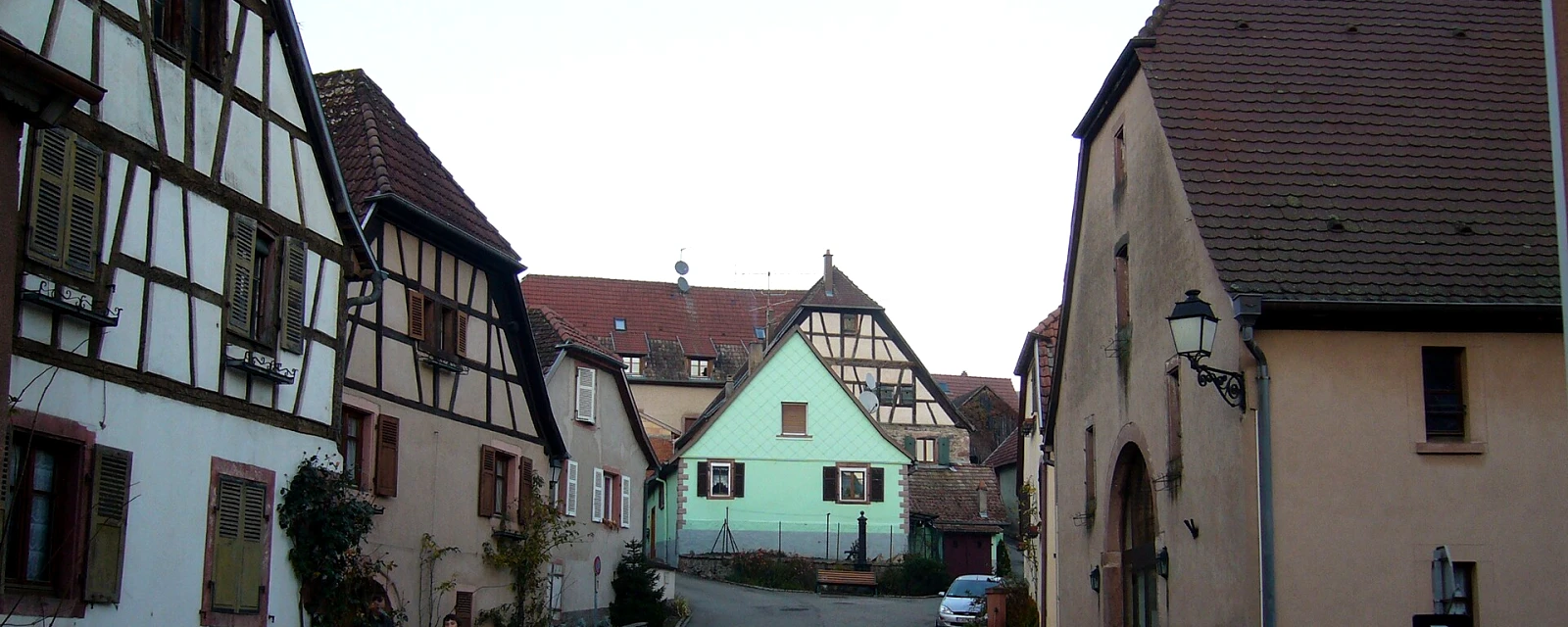 Vue de Triembach-au-Val, Bas-Rhin