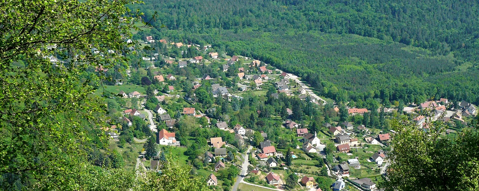 Vue de La Vancelle, Bas-Rhin