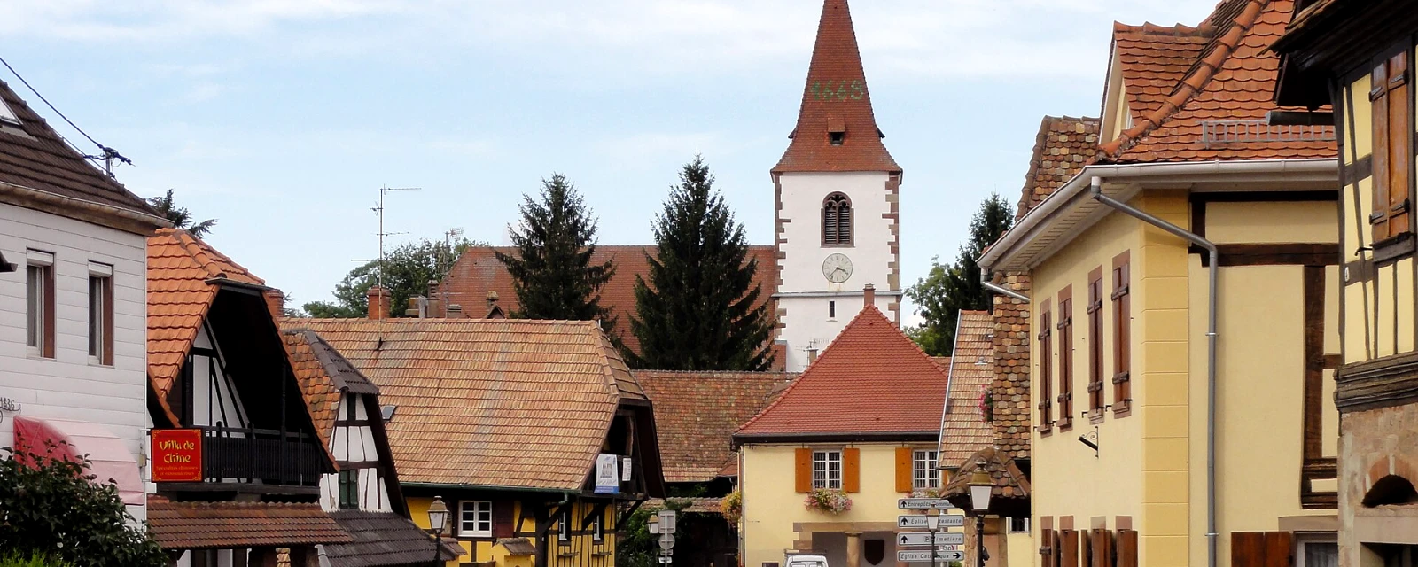 Vue de Vendenheim, Bas-Rhin