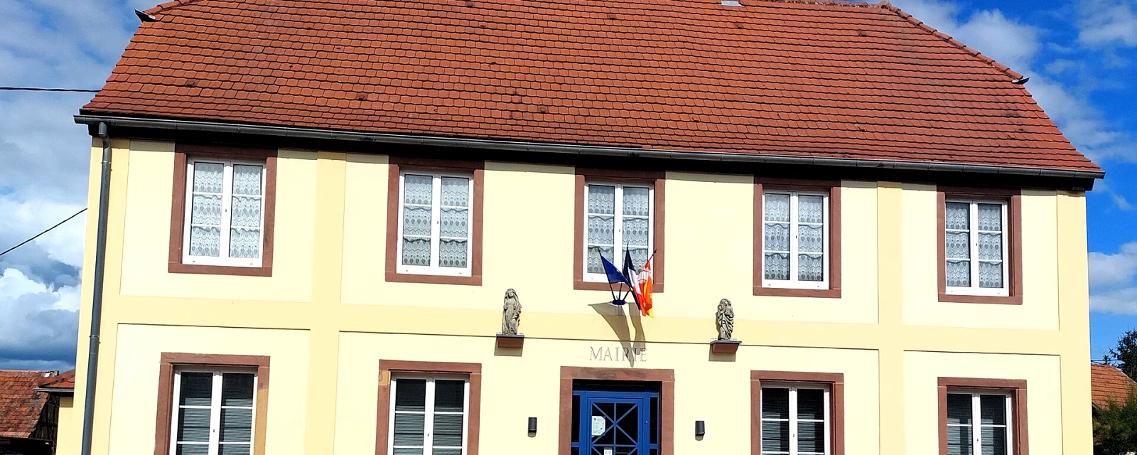 Vue de Walbourg, Bas-Rhin