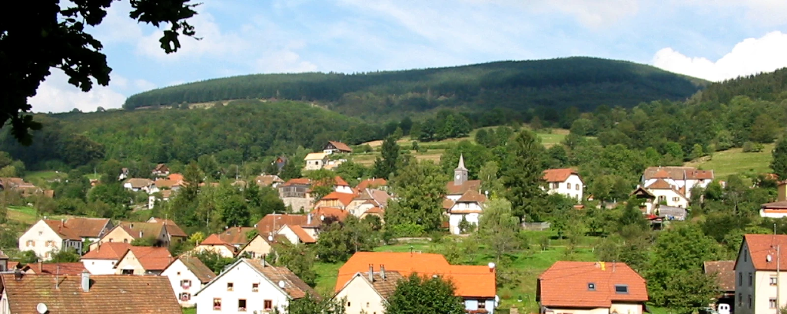 Vue de Waldersbach, Bas-Rhin