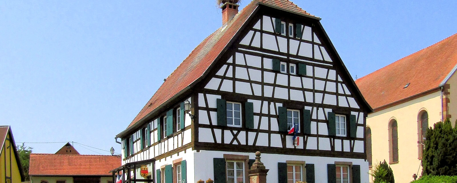 Vue de Waldolwisheim, Bas-Rhin