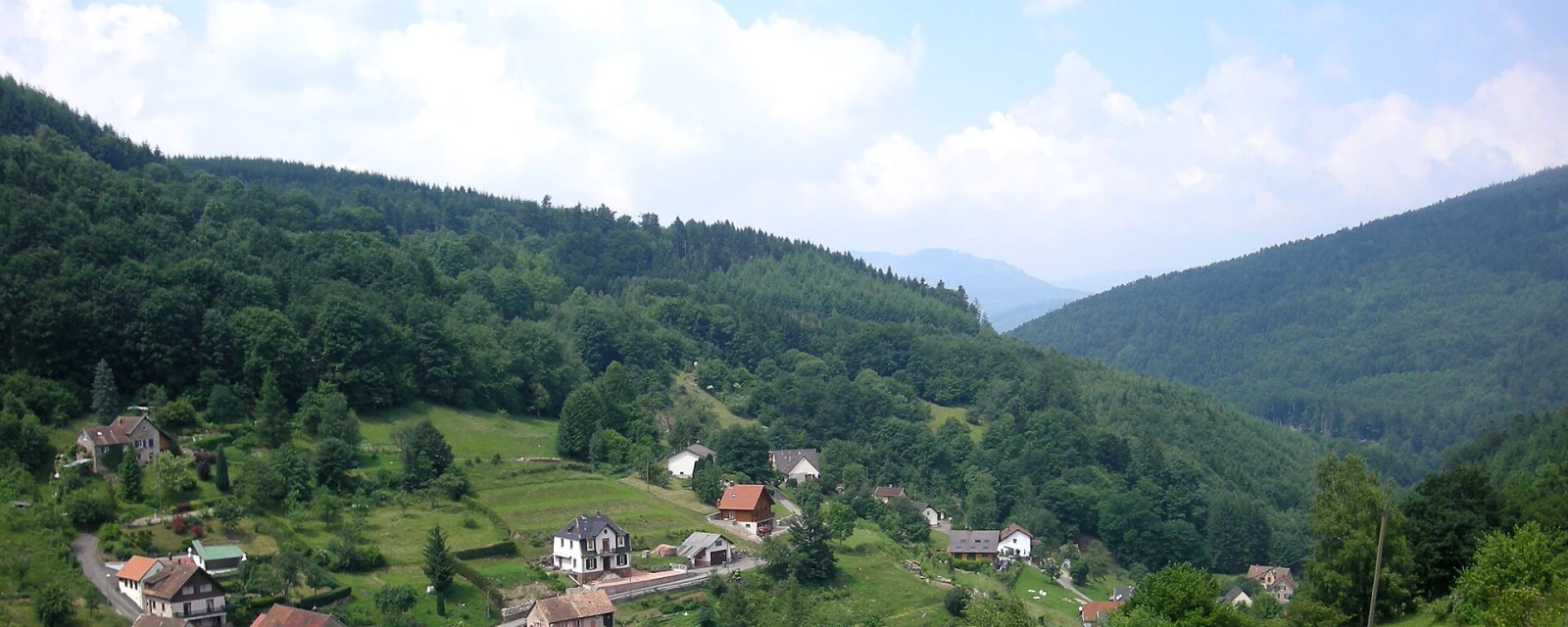 Vue de Wildersbach, Bas-Rhin