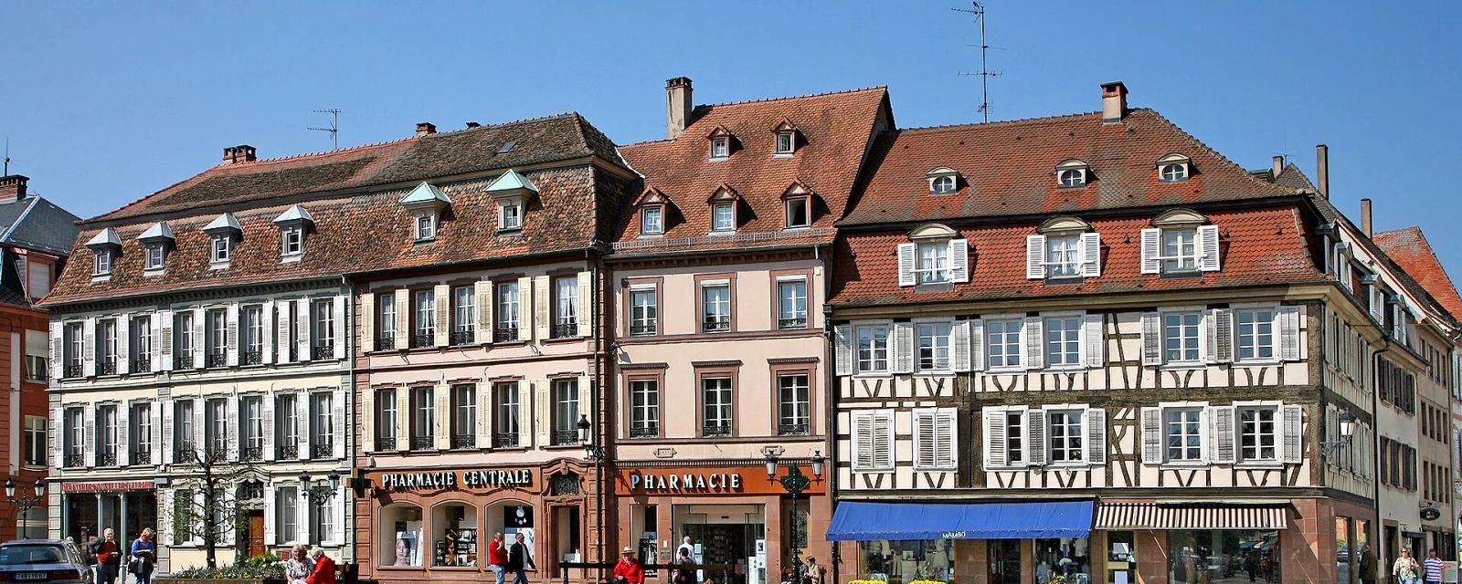 Vue de Wissembourg, Bas-Rhin