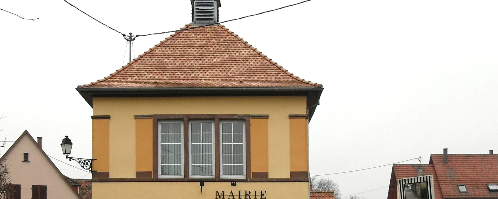 Vue de Zehnacker, Bas-Rhin