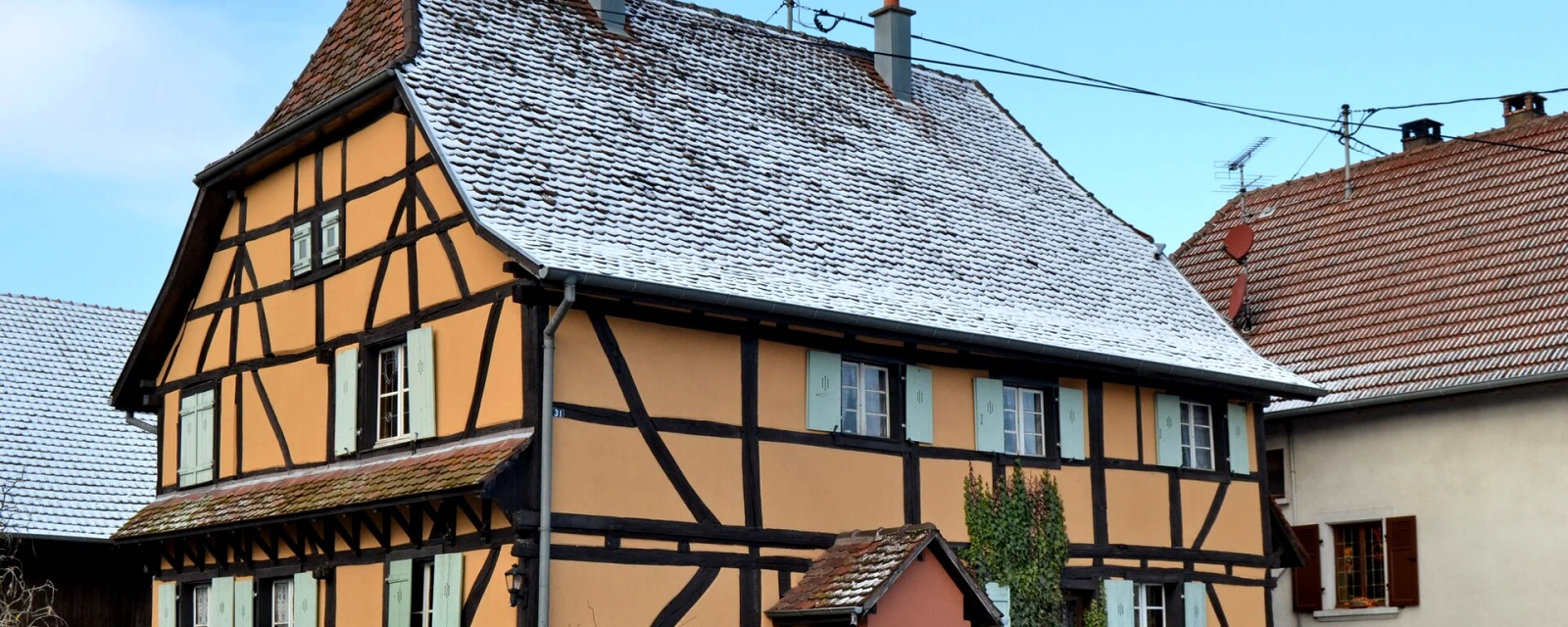Vue de Balschwiller, Haut-Rhin