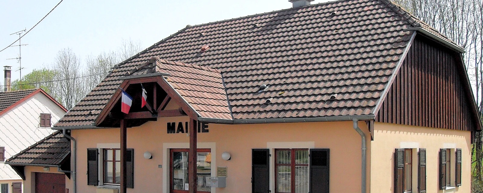 Vue de Bellemagny, Haut-Rhin