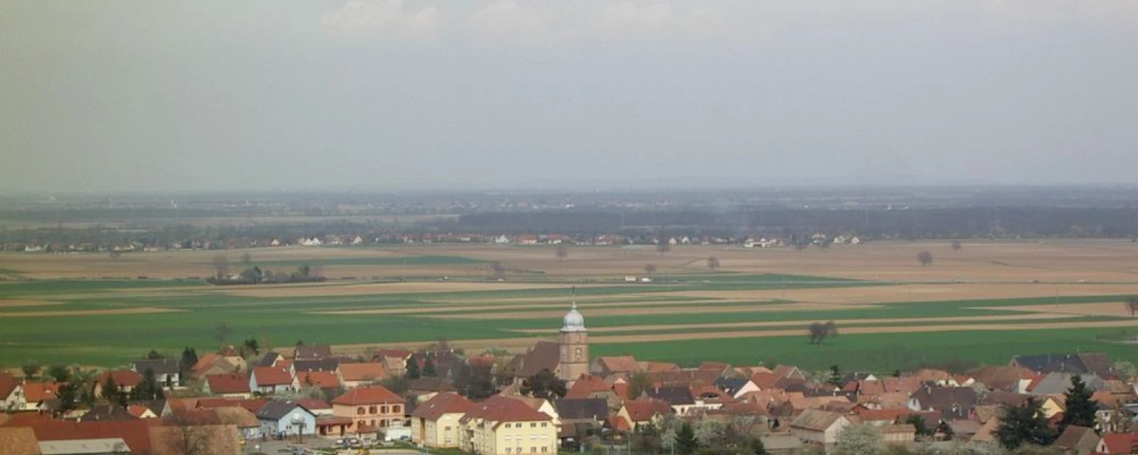 Vue de Bergholtz, Haut-Rhin