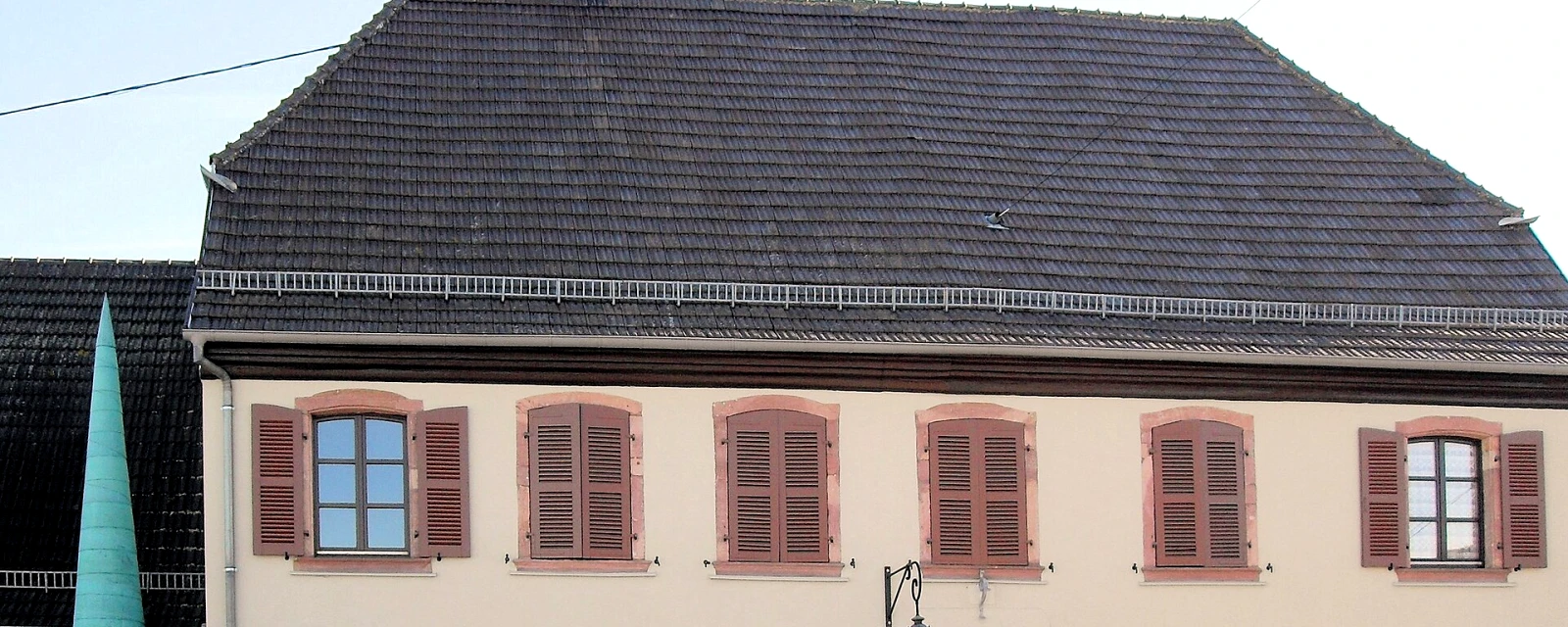 Vue de Blodelsheim, Haut-Rhin
