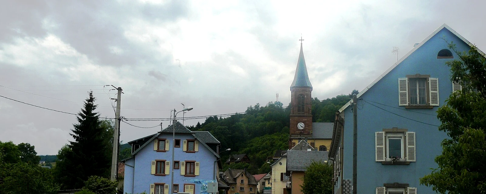 Vue de Le Bonhomme, Haut-Rhin