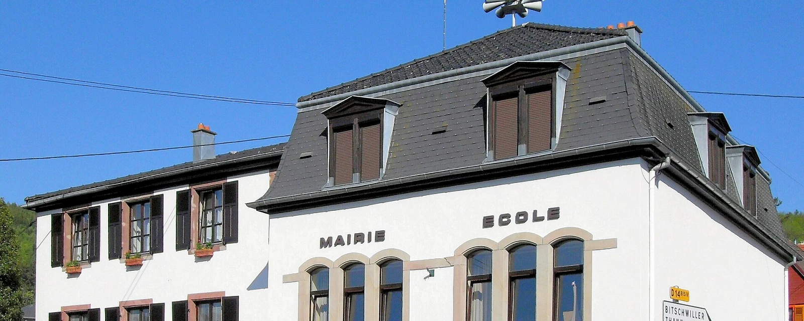 Vue de Bourbach-le-Haut, Haut-Rhin