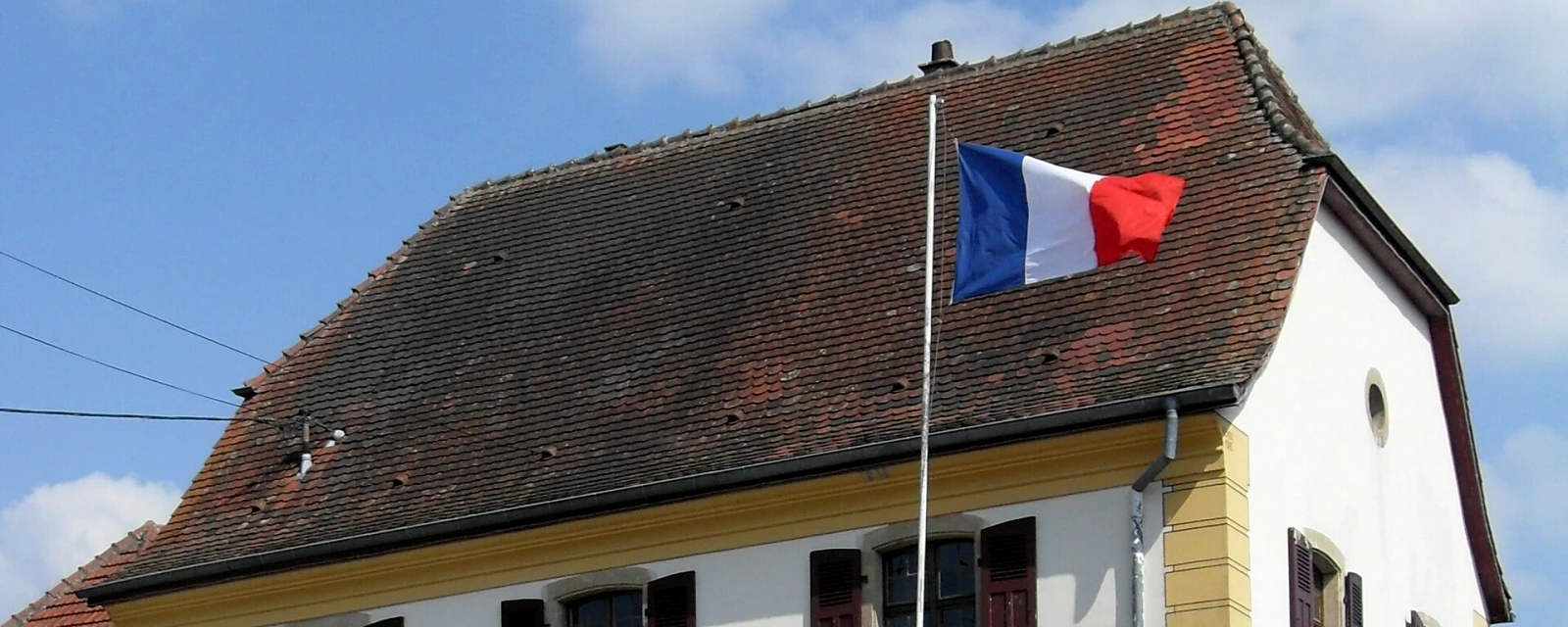 Vue de Bruebach, Haut-Rhin