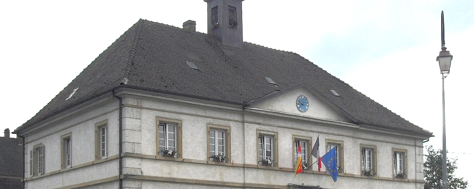 Vue de Durlinsdorf, Haut-Rhin
