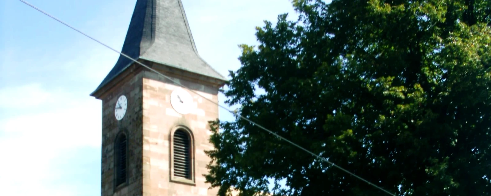 Vue de Eglingen, Haut-Rhin