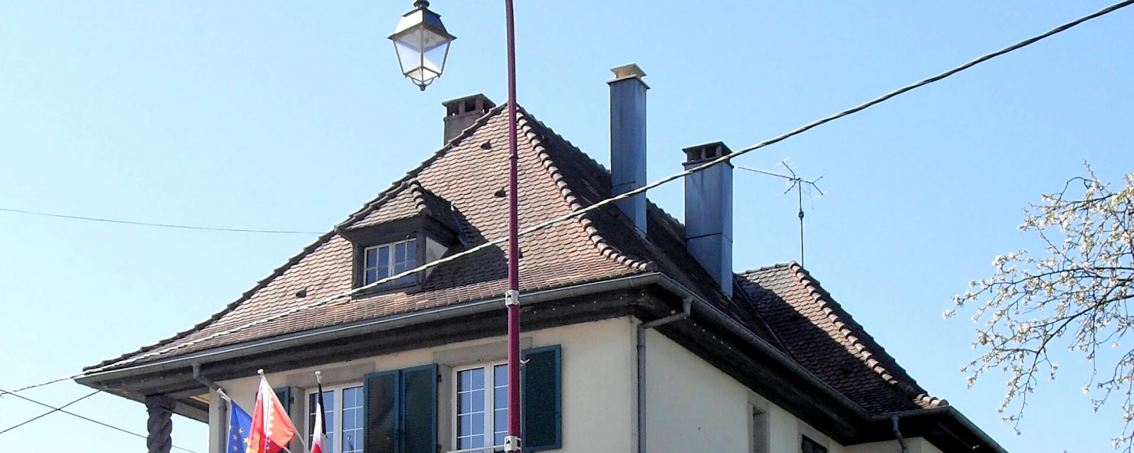 Vue de Falkwiller, Haut-Rhin