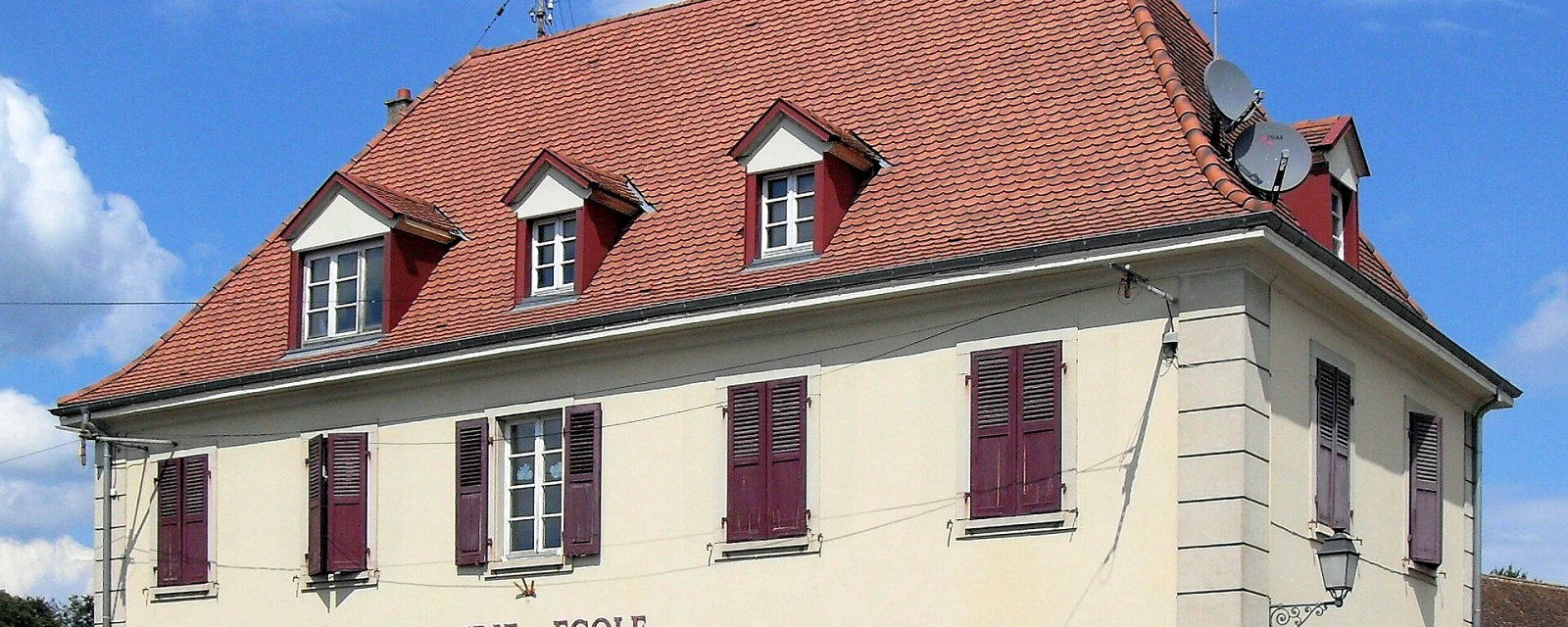 Vue de Feldbach, Haut-Rhin