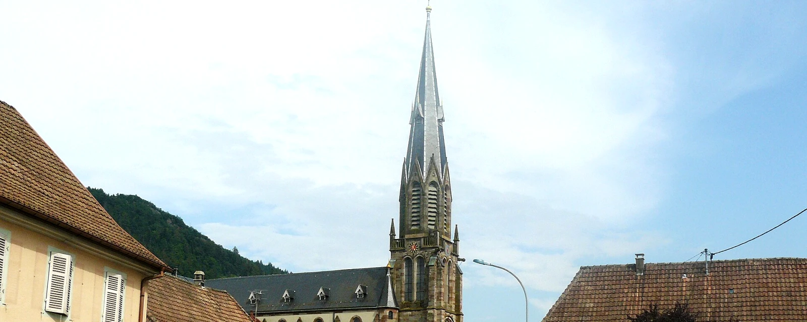 Vue de Fellering, Haut-Rhin