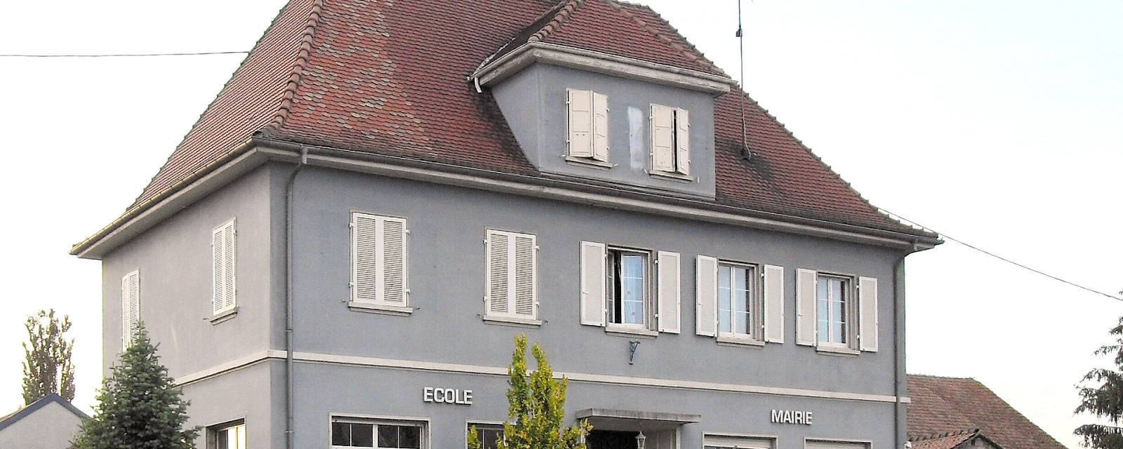 Vue de Gommersdorf, Haut-Rhin