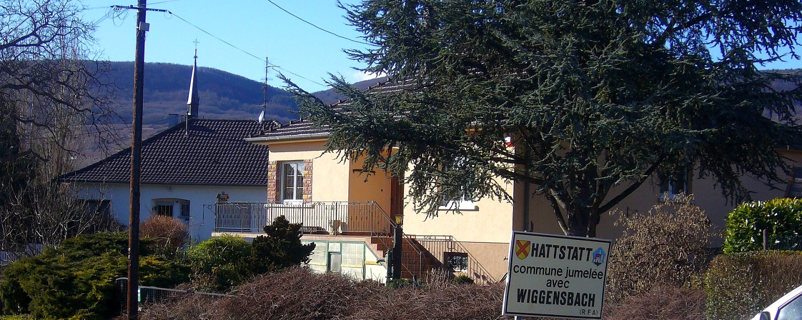 Vue de Hattstatt, Haut-Rhin