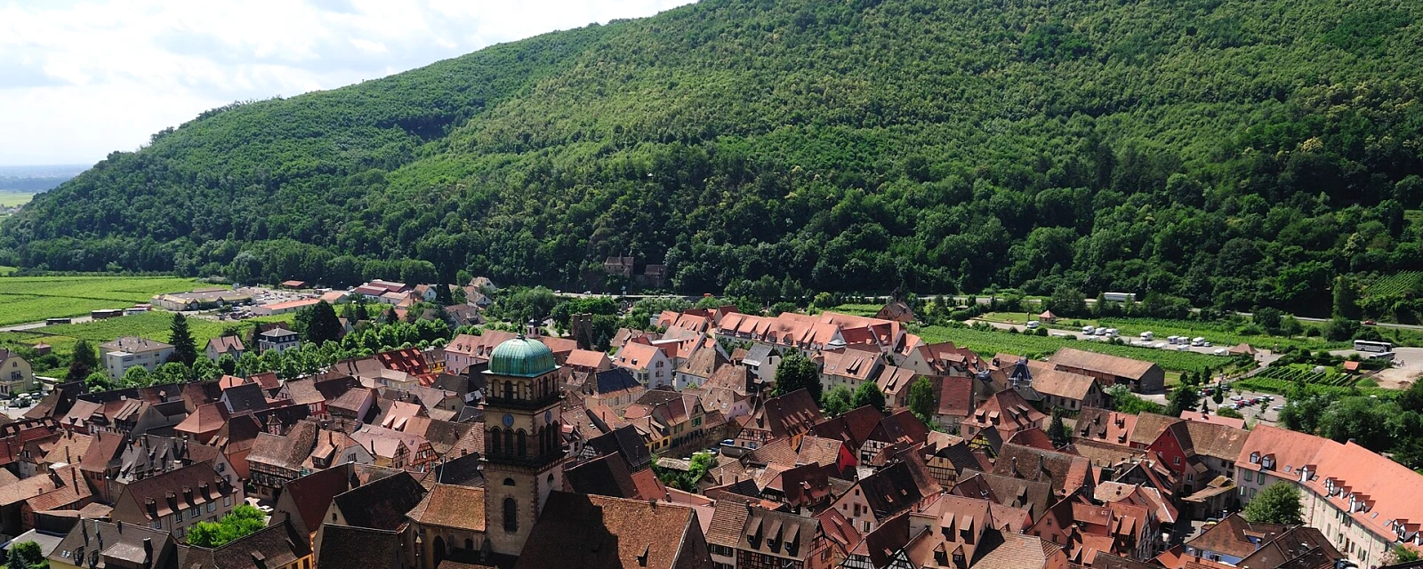 Vue de Kaysersberg Vignoble, Haut-Rhin