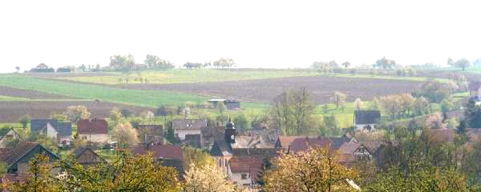 Vue de Knœringue, Haut-Rhin