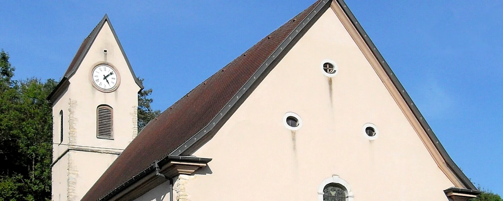 Vue de Ligsdorf, Haut-Rhin