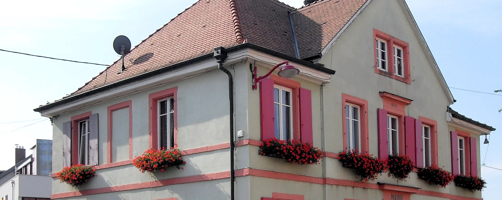 Vue de Logelheim, Haut-Rhin