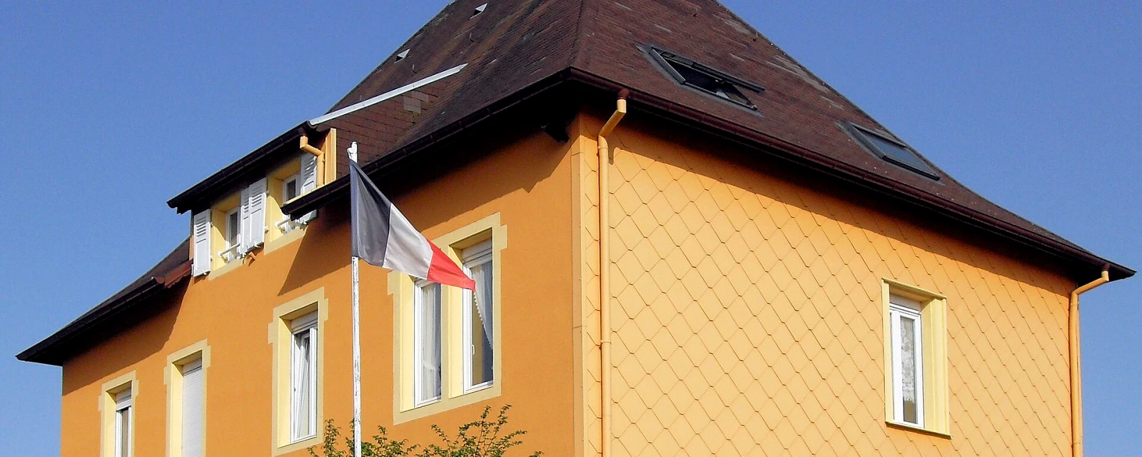Vue de Valdieu-Lutran, Haut-Rhin
