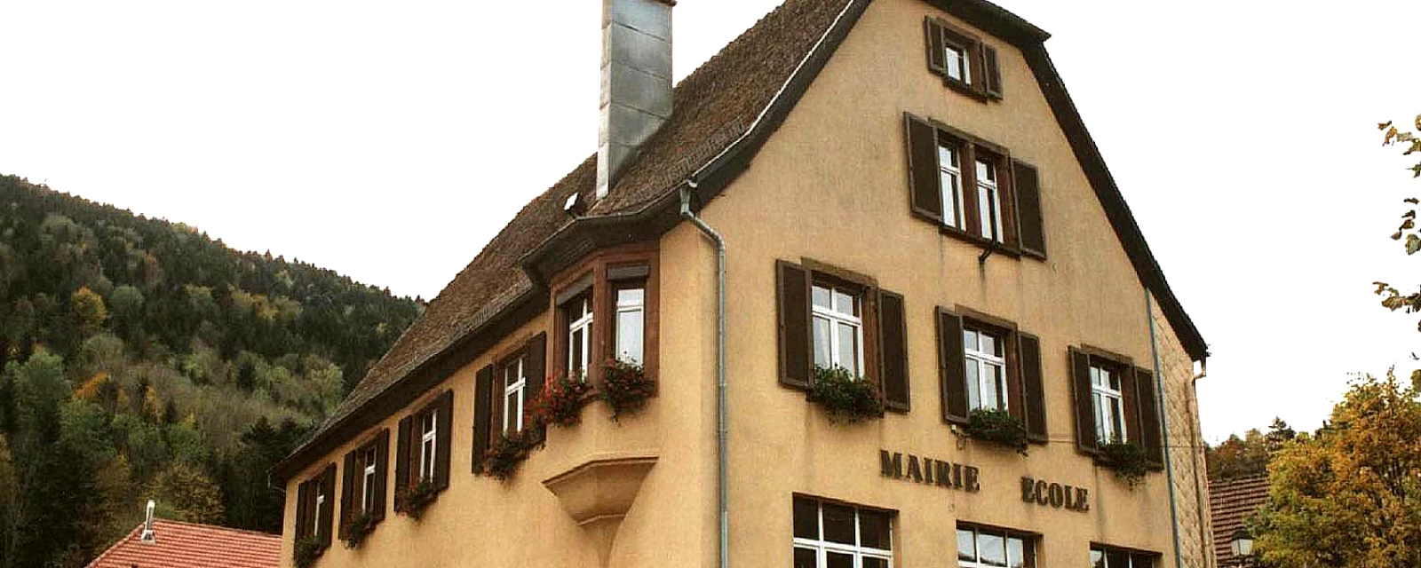 Vue de Mittlach, Haut-Rhin