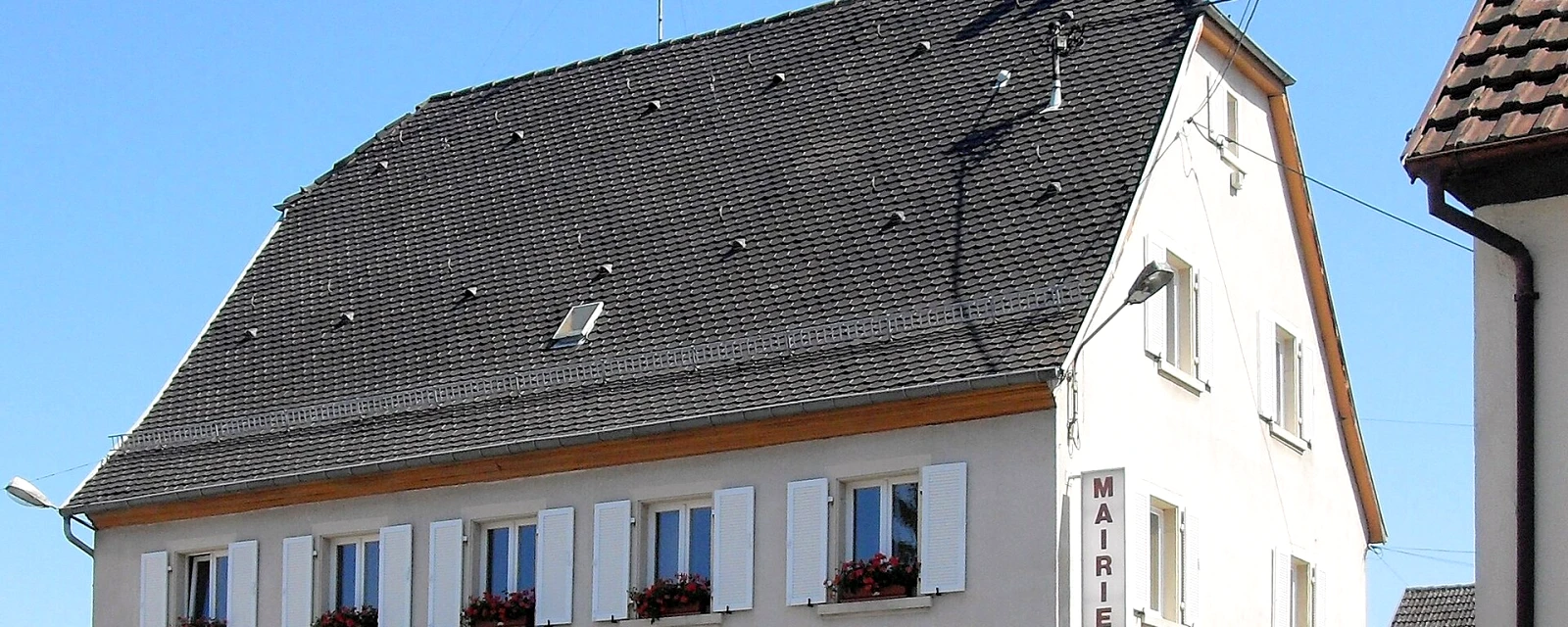 Vue de Morschwiller-le-Bas, Haut-Rhin