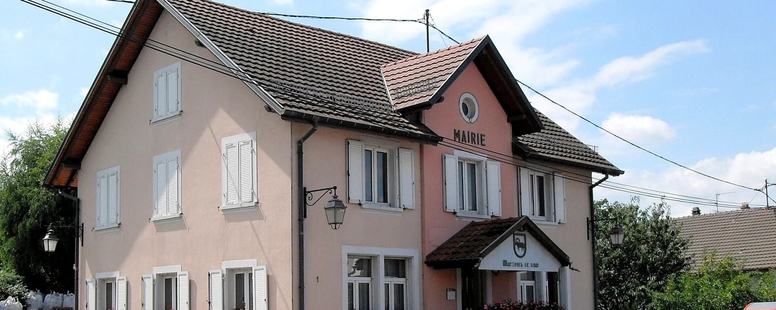 Vue de Muespach-le-Haut, Haut-Rhin