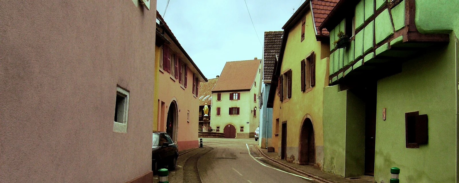Vue de Obermorschwihr, Haut-Rhin