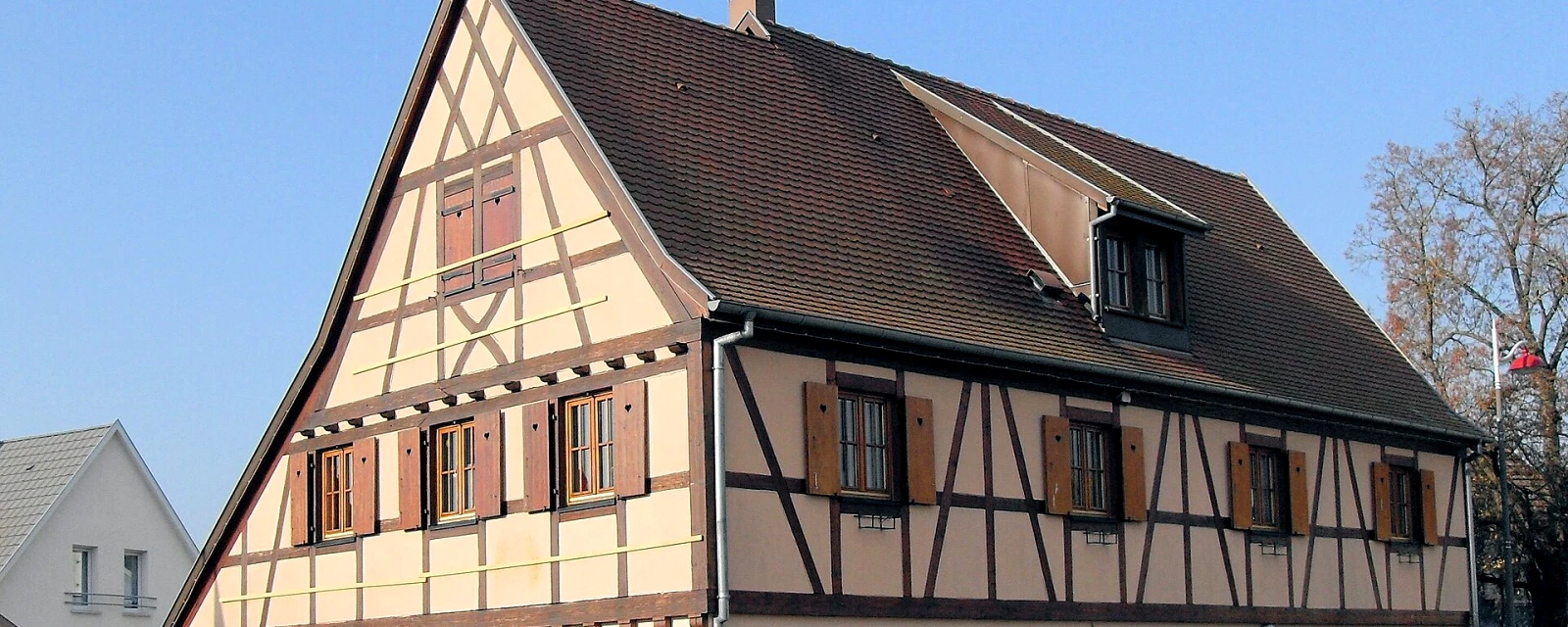 Vue de Petit-Landau, Haut-Rhin