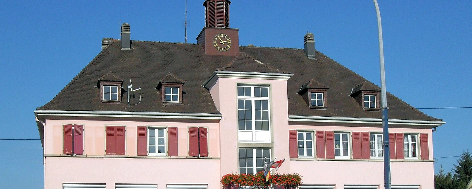 Vue de Raedersdorf, Haut-Rhin