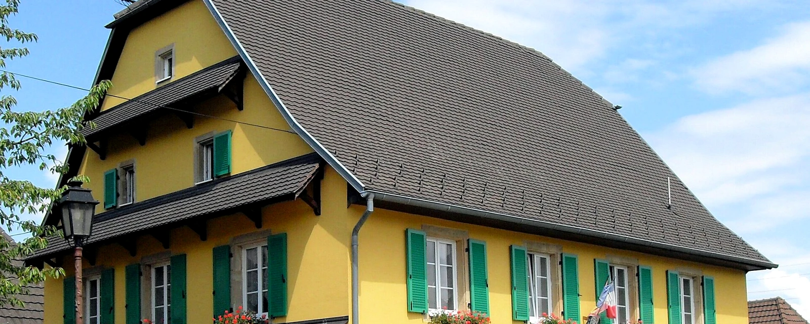 Vue de Riespach, Haut-Rhin