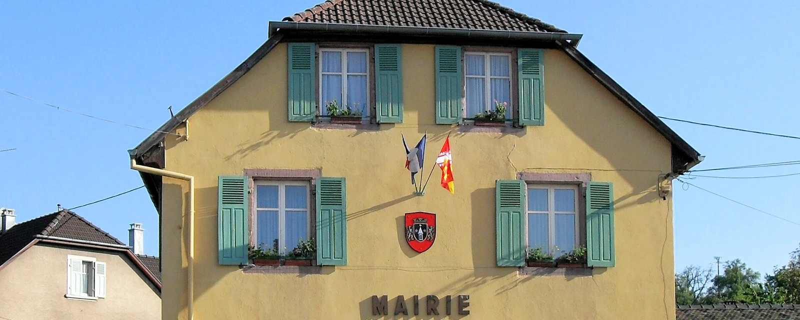 Vue de Roderen, Haut-Rhin