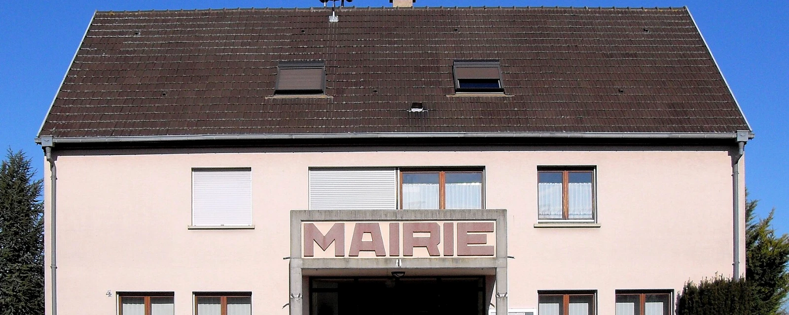 Vue de Roggenhouse, Haut-Rhin