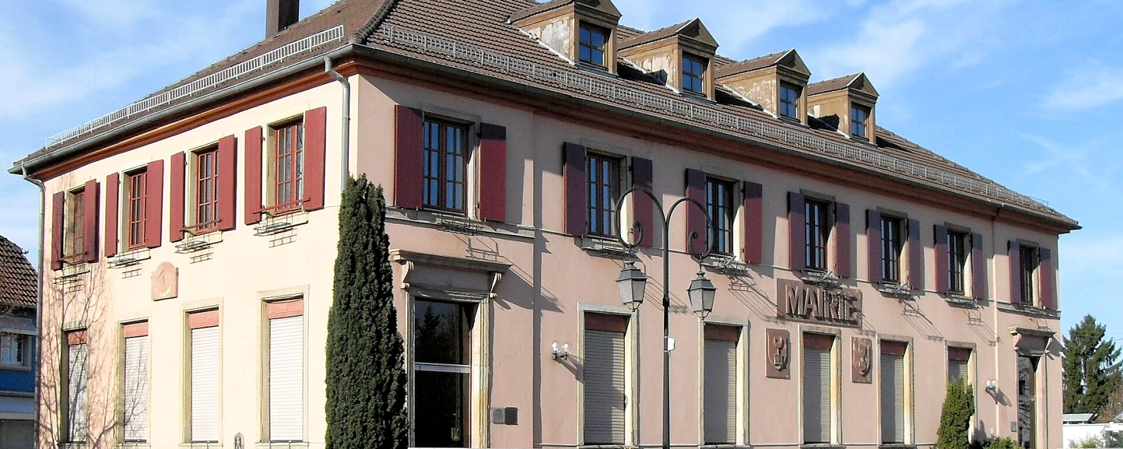 Vue de Sausheim, Haut-Rhin