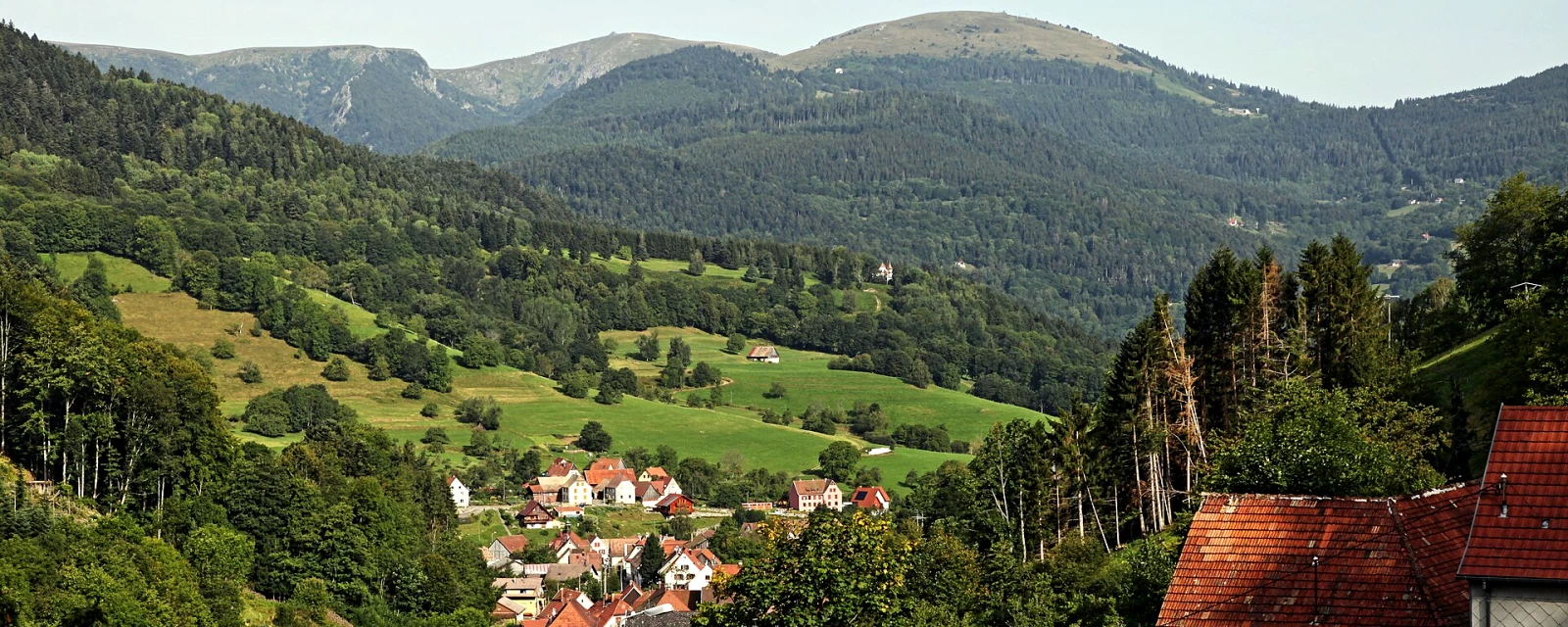 Vue de Sondernach, Haut-Rhin