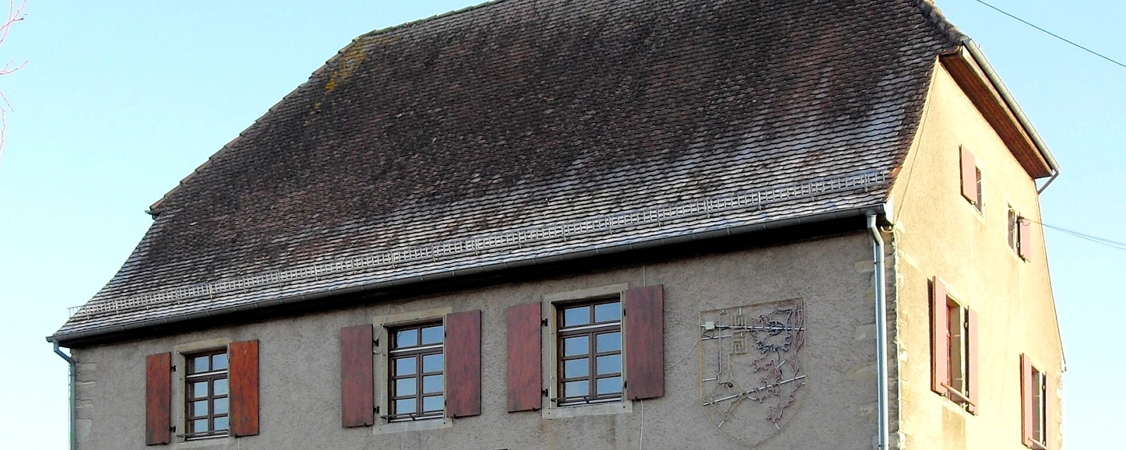 Vue de Steinbrunn-le-Haut, Haut-Rhin