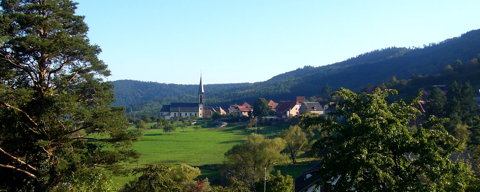 Vue de Thannenkirch, Haut-Rhin