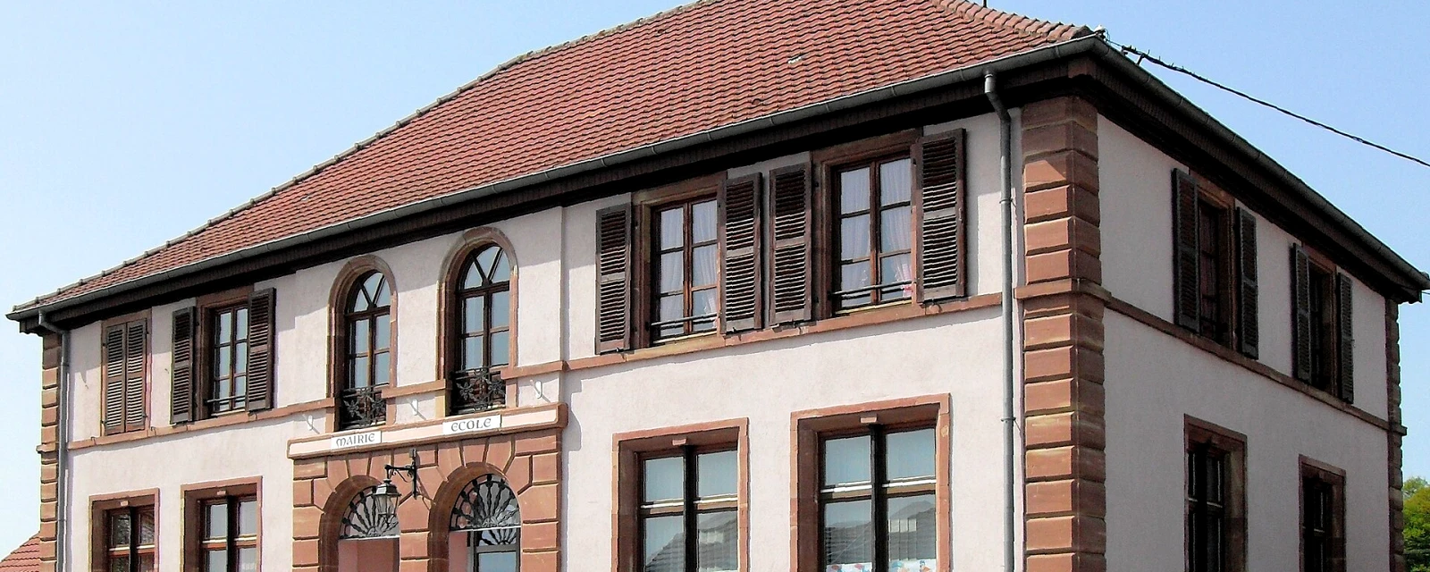 Vue de Traubach-le-Haut, Haut-Rhin