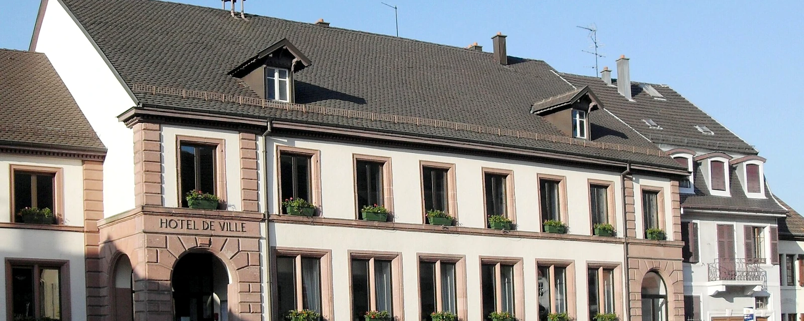 Vue de Vieux-Thann, Haut-Rhin